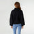 Maren Cable Knit Turtleneck Sweater - Black