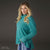 Heavenly-Luxe Turtleneck Sweater - Blue Surf