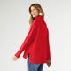 Heavenly-Luxe Turtleneck Sweater - Red