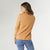 Alexis Super Soft Top with Snap Cuff - Camel