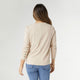 Alexis Super Soft Top with Snap Cuff - Sand