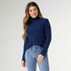 Reign Long Sleeve Turtleneck - Navy