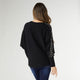 Nicolette Fine Gauge Sweater - Black