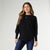 Nicolette Fine Gauge Sweater - Black