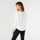 Nicolette Fine Gauge Sweater - Winter White