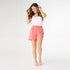 Weekend Brushed Pocket Shorts  - Coral