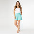 Weekend Brushed Pocket Shorts  - Turquoise