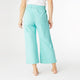 Weekend Brushed Pocket Crop - Turquoise