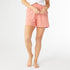 Weekend Brushed Ribbed Pocket Shorts  - Melon