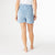 Weekend Brushed Ribbed Pocket Shorts - Sky