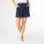 Weekend Brushed Ribbed Pocket Shorts - Navy