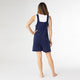 Weekend Brushed Ribbed Shortalls - Navy