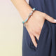 Mustard Seed Bracelet - Green/Blue