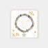 Mustard Seed Bracelet  - Grey