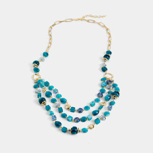 Ivanna Necklace - Teal