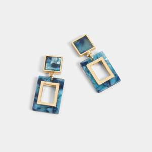 Nisha Earring - Blue