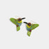 Hummingbird Earring  - Green