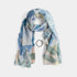 Scarf + Bracelet Gift Set - Blues