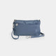 The Little Stash Bag + Crossbody - Dusty Blue