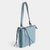 Moira Double Compartment Crossbody - Dusty Blue