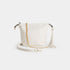 Reba Tassel Crossbody - White