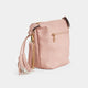 Reba Tassel Crossbody - Dusty Pink