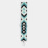 Interchangeable Bag Strap - Black/Blue Diamonds