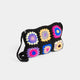 Camelia Crossbody - Black/Multi