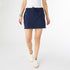 Norah Skort with Zipper Pocket - Navy