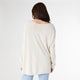 AirWeave Relaxed Top with Buttons on Cuffs - Sand