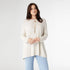 AirWeave Relaxed Top with Buttons on Cuffs - Sand