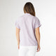 Afton Button Down Top with Pockets - Lilac