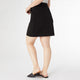 Hilarie Skirt with Drawcord Waist - Black