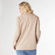 Indra Lightweight Open Blazer - Khaki