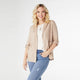 Indra Lightweight Open Blazer - Khaki