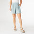 Sirine Soft Pull-On Shorts with Side Pockets - Mint Green