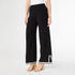 Seine Knit Border Trim Pant - Black