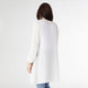 Edwina Long Sleeve Button Down Cardigan - White