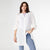 Edwina Long Sleeve Button Down Cardigan - White