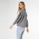 Andi French Terry Crew Neck Sweatshirt - Heather Grey