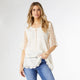 Sunlee Crochet Tunic - Ivory