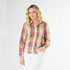 Rooney Bright Gingham Blouse - Bright/Multi