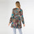 Priya Paisley Print Tunic - Teal/Pink