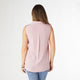 Marlowe Sleeveless Top with Pockets - Misty Rose