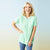 Micah Relaxed Short Sleeve Top - Cyber Lime