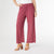 River Flowy Pant with Side Pockets - Rose Wine