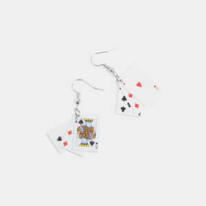 Whispers Twenty One Earring - White