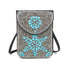 Artisian Beaded Crossbody - Snowflake - Final Sale