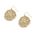 Gold Filigree Stem Earrings